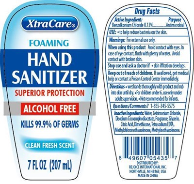 Label Image (Foaming Sanitizer Label)